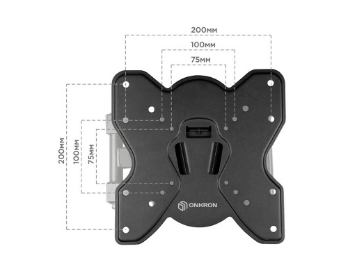 Наклонно-поворотный кронштейн ONKRON BASIC M3S