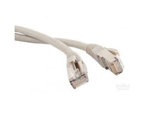 Кабель патч-корд F/UTP 5e кат. 5м Hyperline PC-LPM-STP-RJ45-RJ45-C5e-5M-LSZH-GY