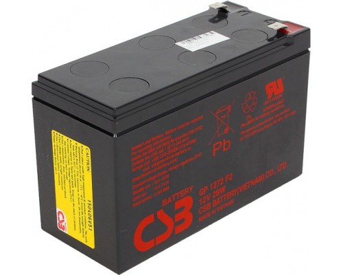 Аккумуляторная батарея CSB GP-1272 (12V, 7,2Ah)