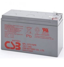 Аккумуляторная батарея CSB GPL-1272 (12V, 7,2Ah)                                                                                                                                                                                                          