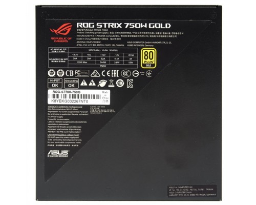 Блок питания Вт ROG-STRIX-750G (RSSS04-750G1)