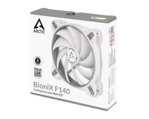 Вентилятор корпусной ARCTIC BioniX F140 Grey/White) (ACFAN00162A)