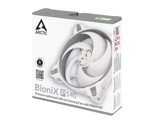 Вентилятор корпусной ARCTIC BioniX P140 (Grey/White) (ACFAN00160A)