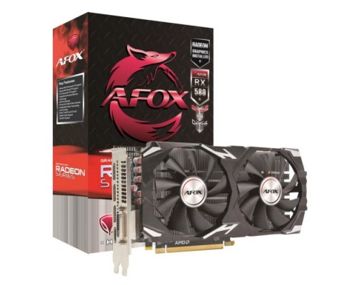 Видеокарта RX580 ATX Dual Fan 2048SP 8GB AFRX580-8192D5H3-V2