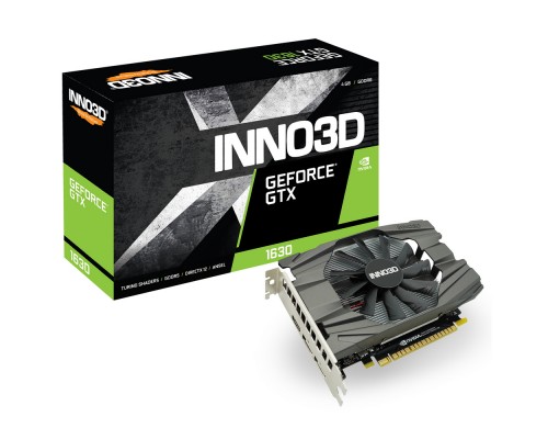 Видеокарта Inno3D GTX1630 COMPACT N16301-04D6-1177VA19 (4 ГБ)