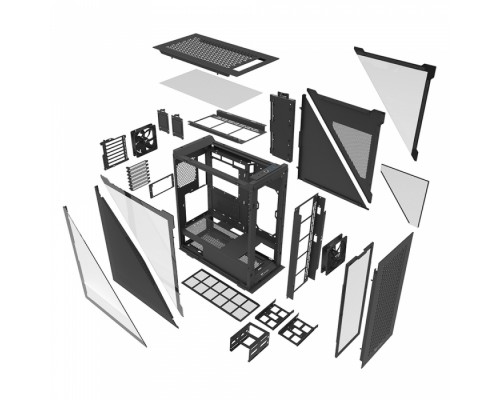 Корпус Divider 500 TG Air CA-1T4-00M1WN-02
