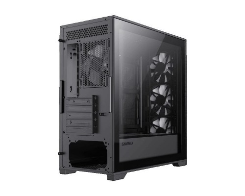 Корпус Gamemax Destroyer TGB mATX (1xFN-12A-M6I, 2xFN-12A-S6I)