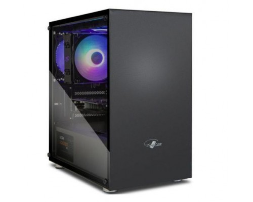 Корпус mATX Eurocase M10 без БП 3 ARGB black