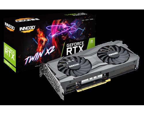 Видеокарта RTX3060Ti TWIN X2 LHR 8G (N306T2-08D6-119032DH)