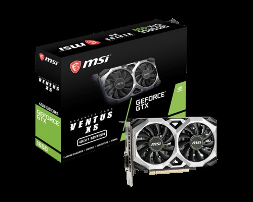 Видеокарта MSI GeForce GTX 1650 VENTUS XS 4G OCV1