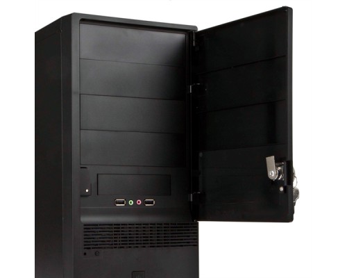 Корпус Midi Tower InWin EC046 Black 450W RB-S450HQ7-0