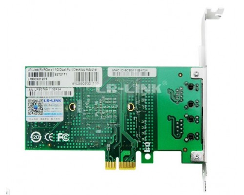 Сетевой адаптер PCIE 10/100/1000MBPS LREC9212PT LR-LINK