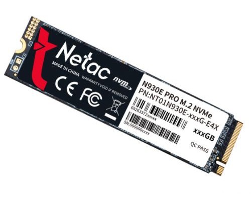 Накопитель SSD M.2 2280 Netac NT01N930E-512G-E4X-N