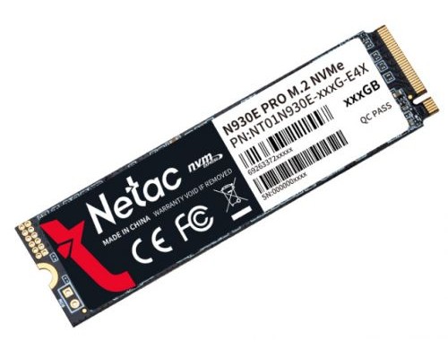 Накопитель SSD M.2 2280 Netac NT01N930E-512G-E4X-N