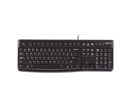 Клавиатура Logitech K120 (for Business) ЛАТИНИЦА (без кириллицы)