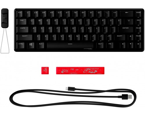 Клавиатура игровая HyperX Alloy Origins 65 (4P5D6AA)