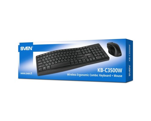 Клавиатура + мышь Sven KB-C3500W (SV-021108)