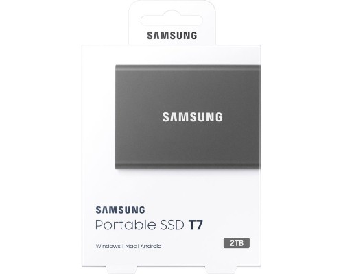 Внешний SSD диск Samsung T7 2Tb MU-PC2T0T/WW