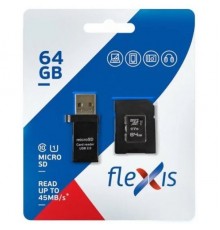 Карта памяти microSDXC 64GB FX64GMSDXCU1                                                                                                                                                                                                                  