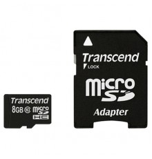 Карта памяти microSDHC Transcend 8 Гб TS8GUSDHC10                                                                                                                                                                                                         