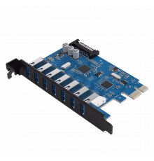 Контроллер PCI-E ORICO-PVU3-7U                                                                                                                                                                                                                            
