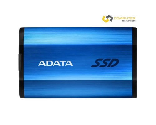 Внешний SSD USB 3.2 Gen 2 Type-C ADATA ASE800-1TU32G2-CBL