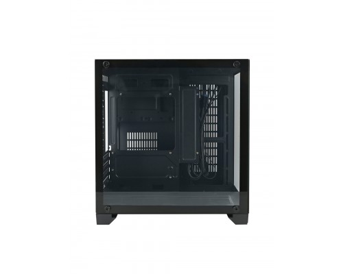 Корпус 1STPLAYER MEGAVIEW MV5 Black mATX MV5-BK