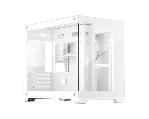 Корпус 1STPLAYER MEGAVIEW MV6-T White mATX MV6-TP-WH