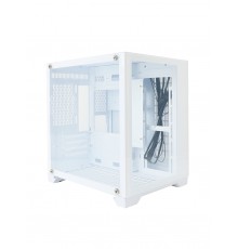 Корпус 1STPLAYER MEGAVIEW MV5 White mATX MV5-WH                                                                                                                                                                                                           