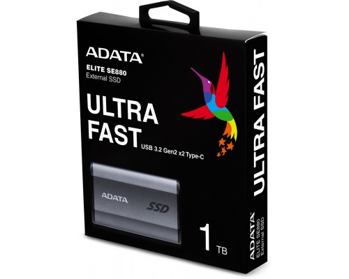 Накопитель ADATA External SSD SE880 AELI-SE880-1TCGY