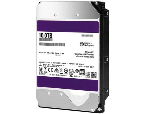 Жесткий диск Western Digital HDD 10Tb Purple Pro WD101PURA