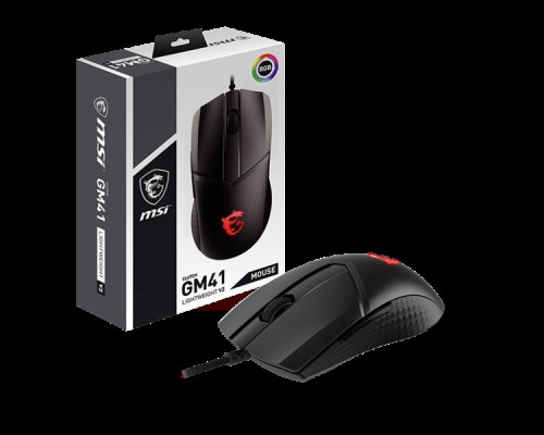 Мышь проводная Gaming Mouse MSI Clutch GM41 S12-0400D40-C54