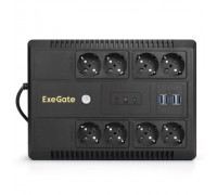 ИБП ExeGate NEO NNB-650.LED.AVR.8SH.CH EX295011RUS                                                                                                                                                                                                        