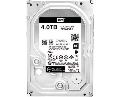 Жесткий диск WD SATA-III 4TB WD4005FZBX