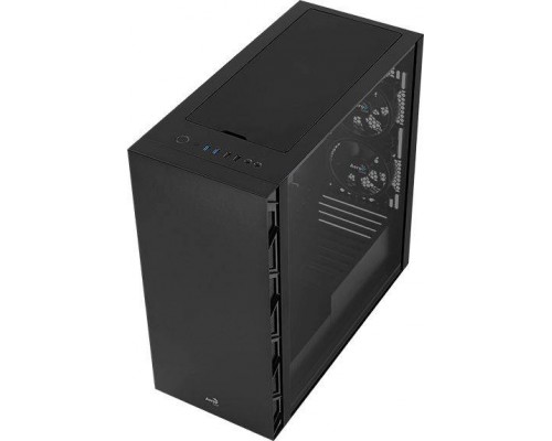 Корпус Aerocool Flo Saturn FRGB-G-BK-v1 FLO FRGB-G-BK-V1