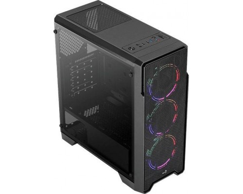 Корпус Aerocool Ore Saturn FRGB-G-BK-v1