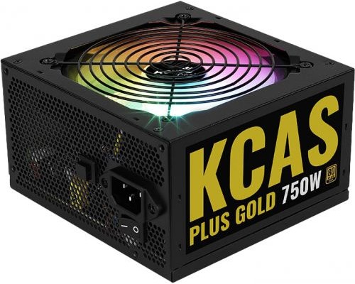 Блок питания ATX AeroCool KCAS PLUS GOLD 750W 4710562759211