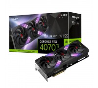 Видеокарта NVIDIA GeForce RTX 4070 Ti PNY XLR8 Gaming VERTO EPIC-X OC 12Gb (VCG4070T12TFXXPB1-O)                                                                                                                                                          