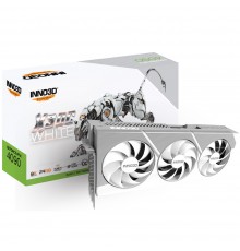Видеокарта Inno3D nVidia GeForce RTX 4090 X3 OC White 12Gb N40903-246XX-18333259                                                                                                                                                                          