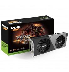 Видеокарта Inno3D nVidia GeForce RTX 4070 Twin X2 12Gb N40702-126X-185252N                                                                                                                                                                                