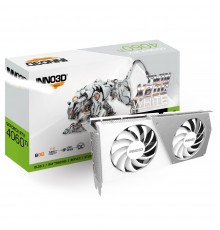 Видеокарта Inno3D nVidia GeForce RTX 4060 Ti Twin X2 OC White 8Gb N406T2-08D6X-171153W                                                                                                                                                                    