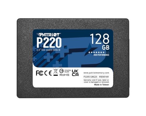 Накопитель SSD Patriot SATA III 128GB P220S128G25