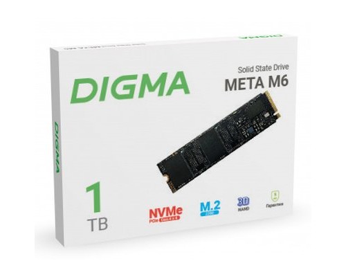 Накопитель SSD Digma PCI-E 4.0 x4 1TB DGSM4001TM63T