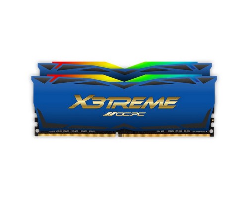 Оперативная память OCPC X3 RGB Blue Label MMX3A2K32GD436C18BU