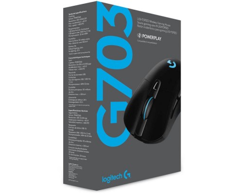 Мышь беспроводная Logitech Gaming Mouse G703 910-005640