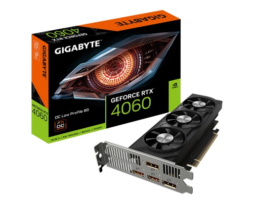 Видеокарта GigaByte nVidia GeForce RTX 4060 GV-N4060OC-8GL