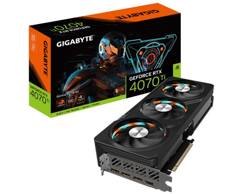 Видеокарта GIGABYTE NVIDIA GeForce RTX 4070TI GV-N407TGAMING OCV2-12GD