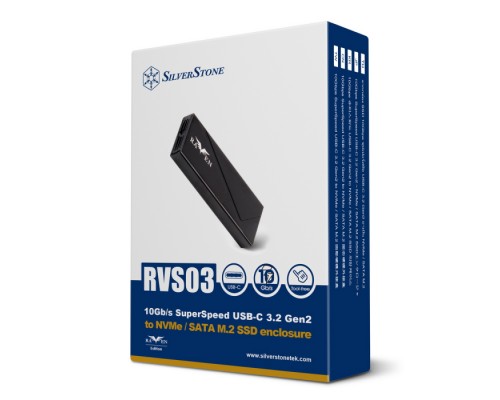 Внешний корпус для M.2 SSD SilverStone RVS03 (SST-RVS03) G59RVS03B000020