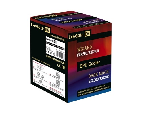 Кулер ExeGate Dark Magic EE400XL-PWM EX295004RUS