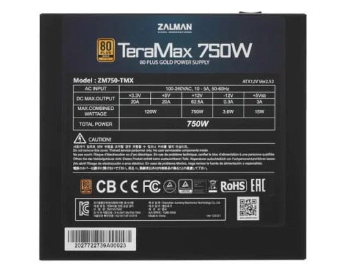 Блок питания Zalman TeraMax ZM750-TMX
